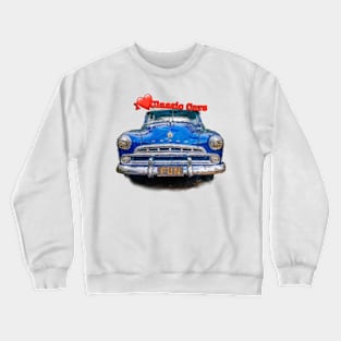 I Love Classic Cars Crewneck Sweatshirt